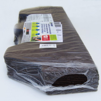 Битумная черепица NEXLER Gont 800 Trapez графит, упаковка 3 м2