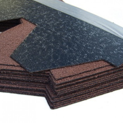 Битумная черепица NEXLER Gont 800 Trapez коричневый, упаковка 3 м2