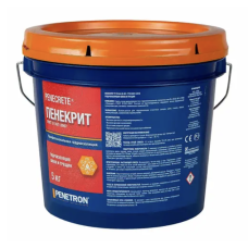 Гидроизоляция швов и трещин PENECRETE MORTAR, ведро 5 кг