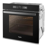 Духовой шкаф Whirlpool электрический, 73л, A+, дисплей, конвекция, телескопические направляющие, черный