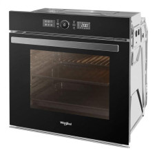Духова шафа Whirlpool електрична, 73л, A+, дисплей, конвекція, телескопічні напрямні, чорний