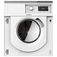 Стирально-сушильная машина Whirlpool встроенная фронтальная, 7(5)кг, 1400, A+++, 60см, дисплей, пара, инвертор, белый
