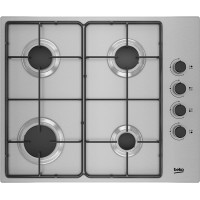 Варильна поверхня Beko газова, 60см, нерж