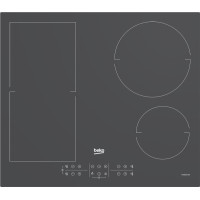 Варильна поверхня Beko індукційна, 60см, розширена зона, сріблястий