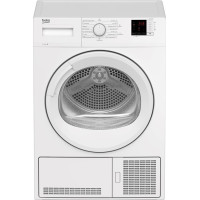 Сушильна машина Beko конденсаційна, 7кг, B, 54см, дисплей, підсвітка барабану, білий