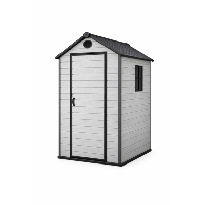 Пластиковий садовий госпблок (сарай) з вентиляцією та вікном 2240 × 1470 × 1970 мм