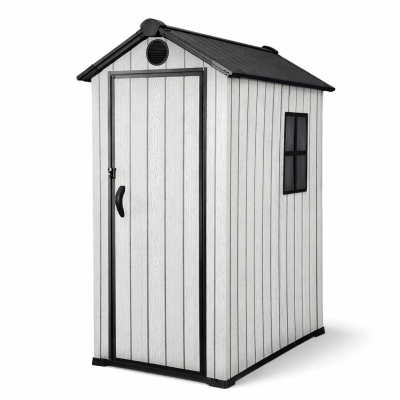 Пластиковий садовий госпблок (сарай) з вентиляцією та вікном 2105 × 1035 × 1630 мм