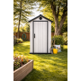 Пластиковий садовий госпблок (сарай) з вентиляцією та вікном 2105 × 1035 × 1630 мм