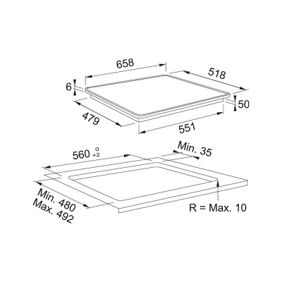 Варочная поверхность FRANKE Maris FMA 654 I FP XS (108.0675.410)