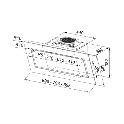 Витяжка FRANKE Mythos FVMY AH BK F90 (330.0679.324)