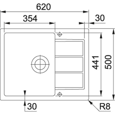 Кухонная мойка FRANKE Sirius S2D 611-62