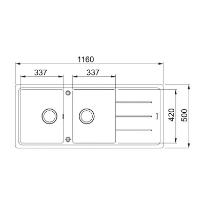 Кухонная мойка FRANKE Basis BFG 621