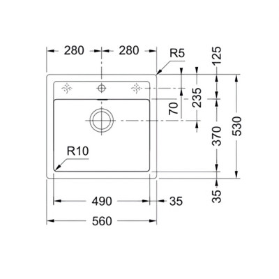 Кухонная мойка FRANKE Sirius SID 610-50