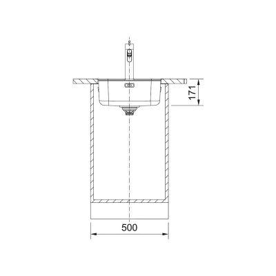 Кухонна мийка FRANKE Smart SRX 210-40 TL (127.0703.298)