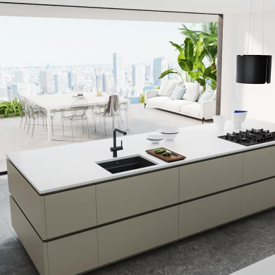 Комплект: • Коландер • Коврик Rollmat • Смеситель Active Twist Pull Out Spray • Кухонная мойка FRANKE Kubus 2 KNG 110-52 (125.0676.974)