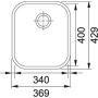 Кухонна мийка FRANKE Armonia AMX 110-34 (122.0021.444)