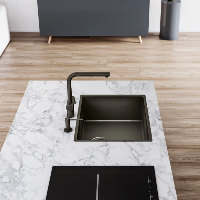 Кухонна мийка FRANKE Mythos Masterpiece BXM 210/110-40-50-68 (Антрацит)