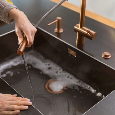 Кухонна мийка FRANKE Mythos Masterpiece BXM 210/110-40-50-68 (Антрацит)