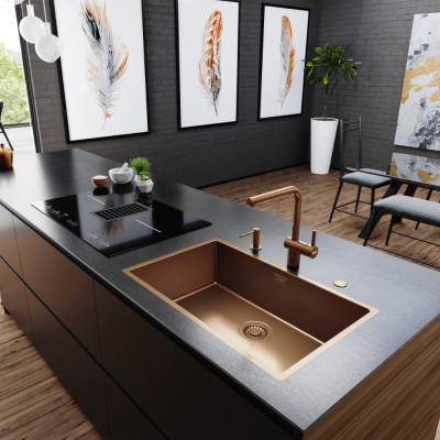 Кухонная мойка FRANKE Mythos Masterpiece BXM 210/110-40-50-68 (Медь)