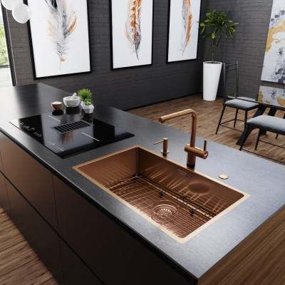 Кухонная мойка FRANKE Mythos Masterpiece BXM 210/110-40-50-68 (Медь)