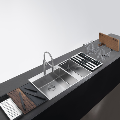 Подставка для ножей FRANKE из натурального дерева (112.0539.135)