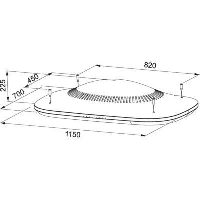 Витяжка FRANKE Cloud 1106 BK