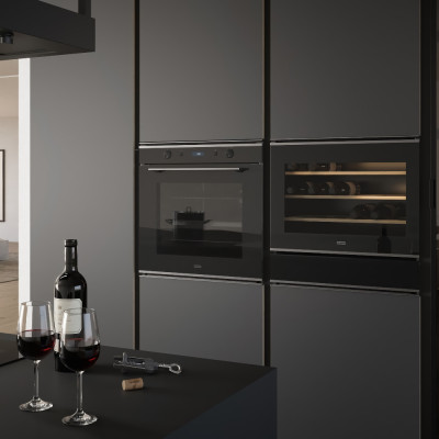 Винный шкаф. Холодильник для вина FRANKE Mythos FMY 24 WCR XS/BK