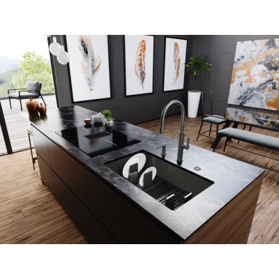 Змишувач FRANKE Mythos Masterpiece Pull Out, Антрацит (115.0711.555)