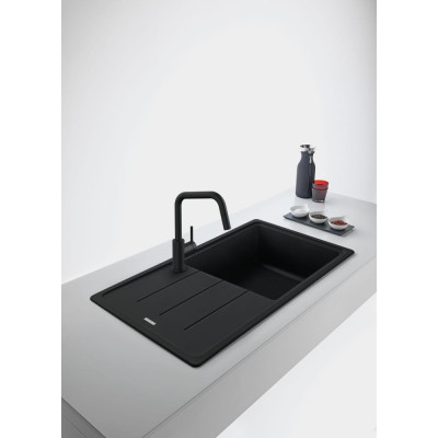 Змишувач Lina U Pull Down, Чорний матовий (115.0728.477)