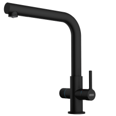 Змишувач FRANKE Lina L Clear Water, Чорний матовый (120.0730.802)