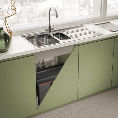 Змишувач FRANKE Lina J Clear Water, Хром (120.0730.806)