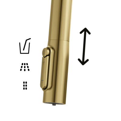 Змишувач FRANKE Maris Slim J Clear Water, Золото (120.0736.601)