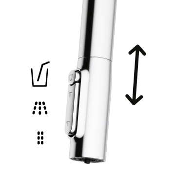 Змишувач FRANKE Maris Slim J Clear Water, Хром (120.0730.870)