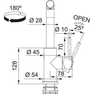 Змишувач ФРАНК Смарт Гленда (115.0706.985)