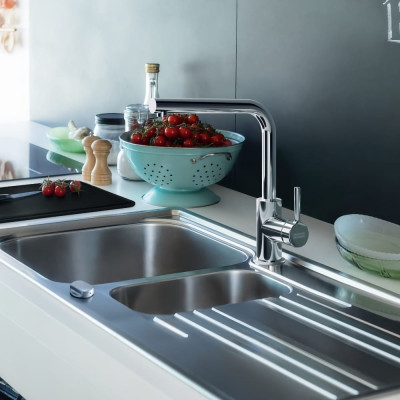 Змеишувач FRANKE Lina L Shape выдвижной, хром (115.0712.420)