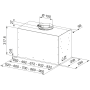 Витяжка FRANKE Box Flush Basic FBFE LG A70 (305.0729.553)