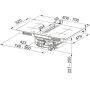 Плита с интегрированной висячей FRANKE Smart 2Gether FSM 7072 4RC HI (340.0731.892)