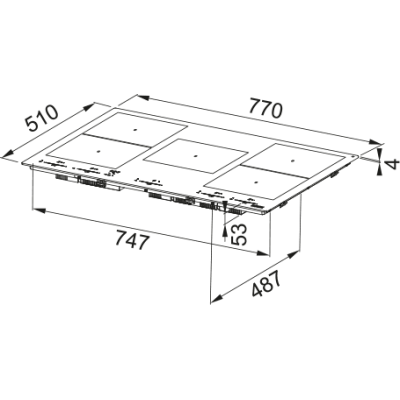 Варильня поверхня FRANKE Mythos FMY 805 I F KL MB (108.0733.617)