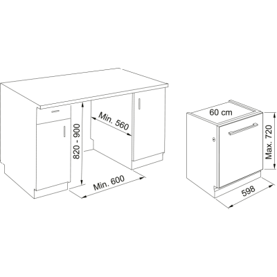 Посудомийная машина FRANKE FDW 614 D10P DOS LP D (117.0718.757)