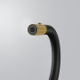 Змішувач FRANKE Maris Stripes J, поворотный витяжний, Bi-Matte Black/Gold (115.0747.673)