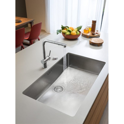 Смішувач FRANKE Atlas Neo Pull Out, поворотный витяжний, Нержавеющая сталь (115.0741.710)