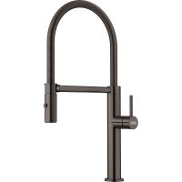 Смішувач FRANKE Pescara Semi Pro PVD, гнучий вилив, Антрацит (115.0741.722)