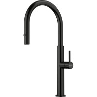 Змеевик FRANKE Pescara J PVD, поворотный вытяжной, промышленные колеса (115.0741.695)