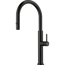 Змеевик FRANKE Pescara J PVD, поворотный вытяжной, промышленные колеса (115.0741.695)