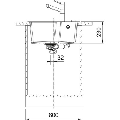 Кухонная мойка FRANKE Urban UBG 610-56