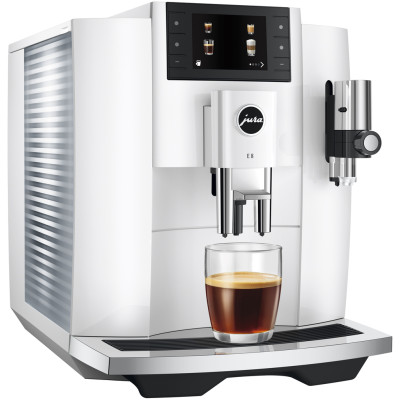 Кофемашина JURA E8 Piano White EC (15585)