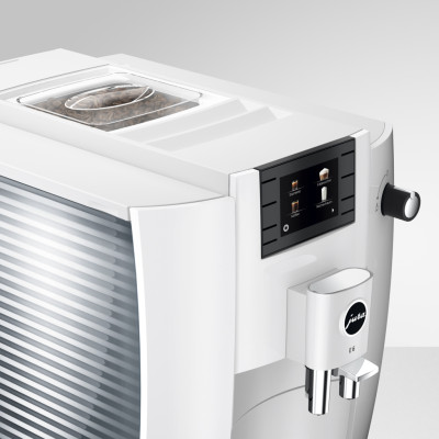 Кофемашина JURA E6 Piano White EC (15438)