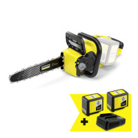 Аккумуляторная цепная пила Karcher CNS 36-35 Battery + Быстрозарядный комплект + Аккумулятор(9.612-129.0)