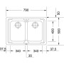 Кухонная мойка FRANKE Logica Line LLX/LLL 620-79
