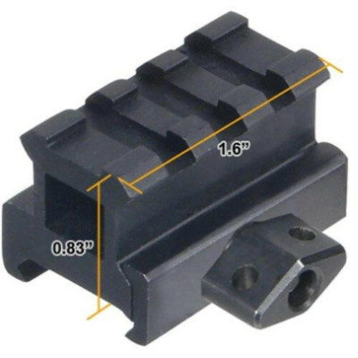 Компенсатор висоти Weaver/Picatinny (середній, 0.83 дюймів)